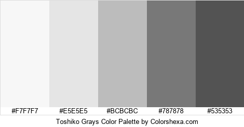 Toshiko Grays Color Colors Logo
