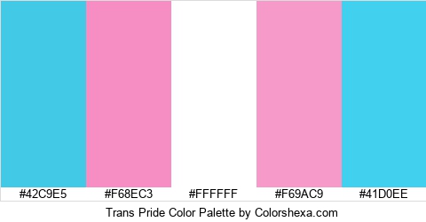 Trans Pride Color Colors Logo