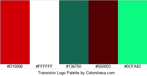Transistor Logo Colors Logo