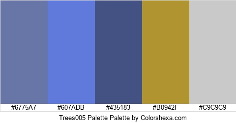 Trees005 Palette Colors Logo
