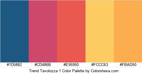 Trend Tavolozza 1 Color Colors Logo