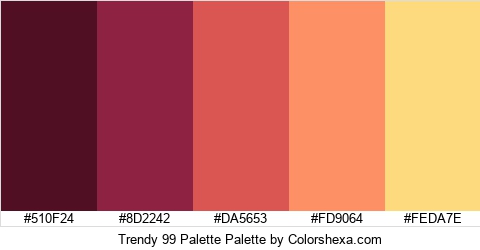 Trendy 99 Palette Colors Logo