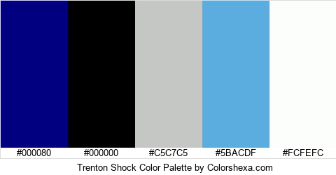 Trenton Shock Color Colors Logo