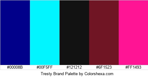 Tresty Brand Colors Logo