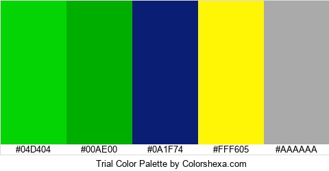 Trial Color Colors Logo