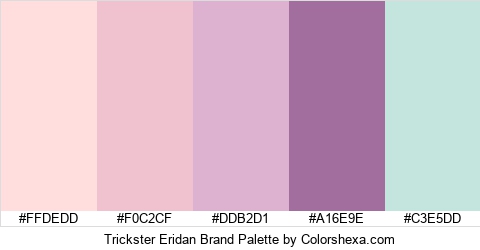 Trickster Eridan Brand Colors Logo