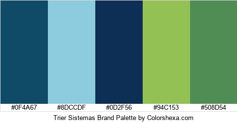Trier Sistemas Brand Colors Logo