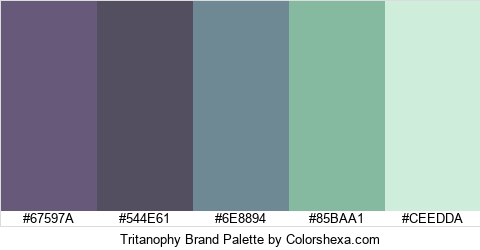 Tritanophy Brand Colors Logo