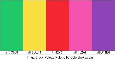 Trivia Crack Palette Colors Logo