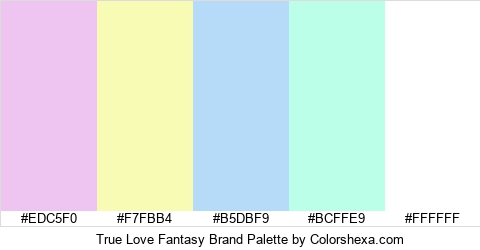 True Love Fantasy Brand Colors Logo