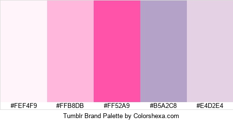 Tumblr Brand Colors Logo