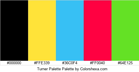 Turner Palette Colors Logo