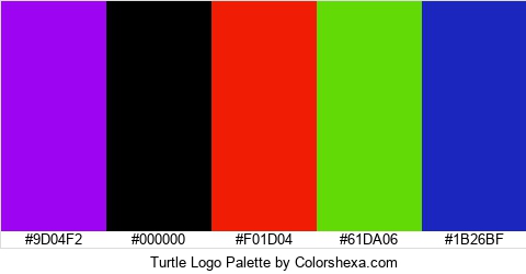 Turtle Logo Colors Logo