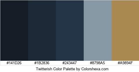 Twitterish Color Colors Logo