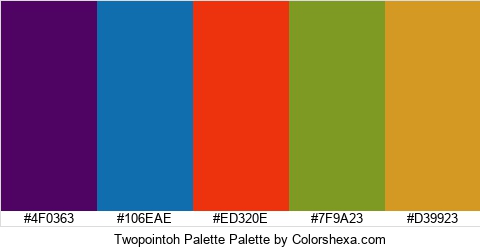 Twopointoh Palette Colors Logo