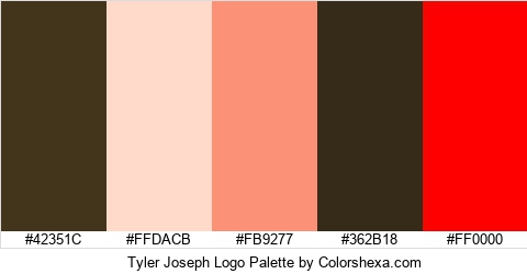Tyler Joseph Logo Colors Logo