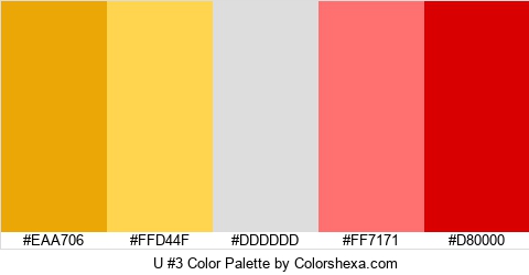 U #3 Color Colors Logo