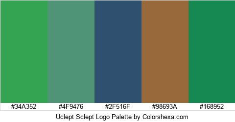 Uclept Sclept Logo Colors Logo