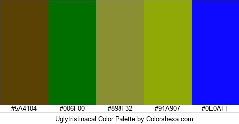 Uglytristinacal Color Colors Logo