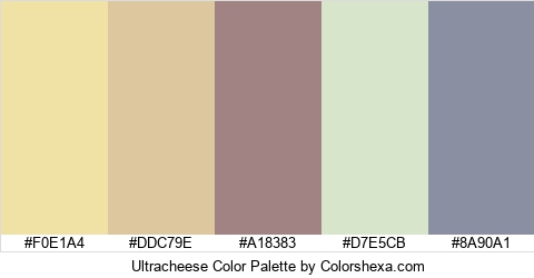 Ultracheese Color Colors Logo