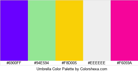 Umbrella Color Colors Logo