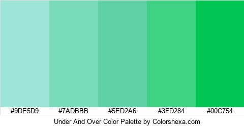 Under And Over Color Colors Logo