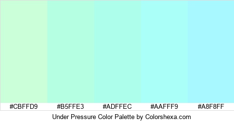 Under Pressure Color Colors Logo