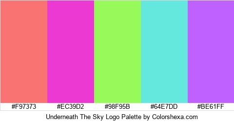 Underneath The Sky Logo Colors Logo