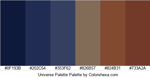 Universe Palette Colors Logo