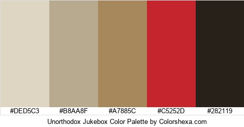 Unorthodox Jukebox Color Colors Logo