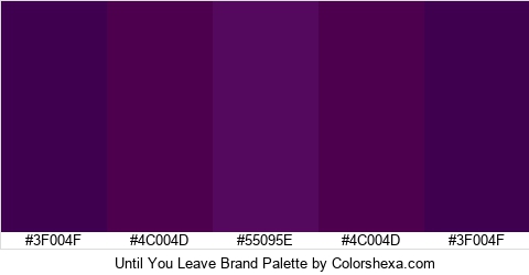 Until You Leave Brand Colors Logo