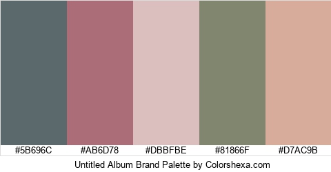 Untitled Album Brand Colors Logo