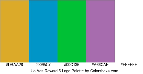 Uo Aos Reward 6 Logo Colors Logo
