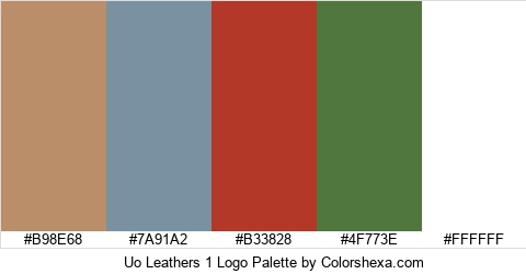 Uo Leathers 1 Logo Colors Logo