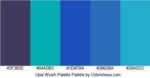 Upal Wverh Palette Colors Logo