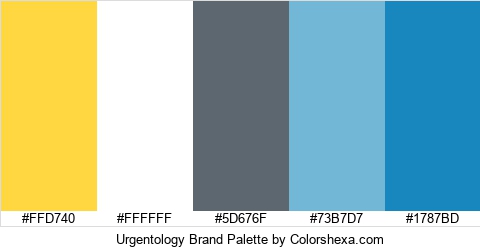 Urgentology Brand Colors Logo