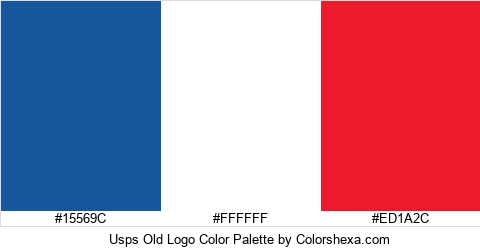 Usps Old Logo Color Colors Logo