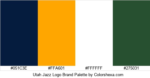 Utah Jazz Logo Brand Colors Logo