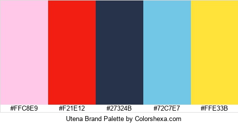 Utena Brand Colors Logo