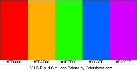 V I B R A N C Y Logo Colors Logo