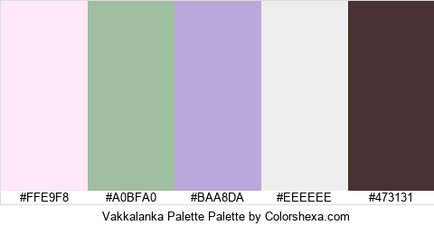Vakkalanka Palette Colors Logo