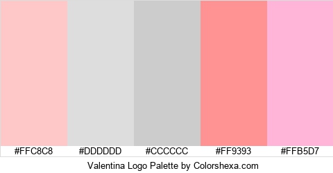 Valentina Logo Colors Logo