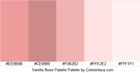 Vanilla Rose Palette Colors Logo