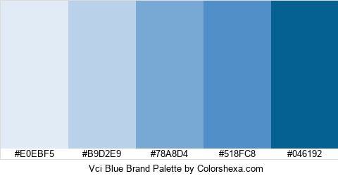 Vci Blue Brand Colors Logo