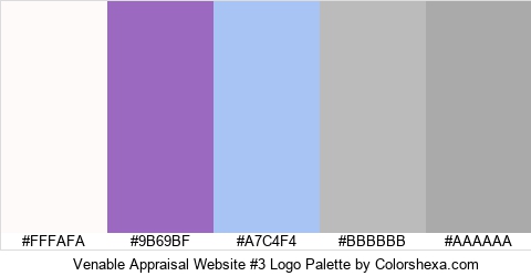 Venable Appraisal Website #3 Logo Colors Logo