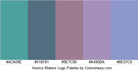 Venice Waters Logo Colors Logo