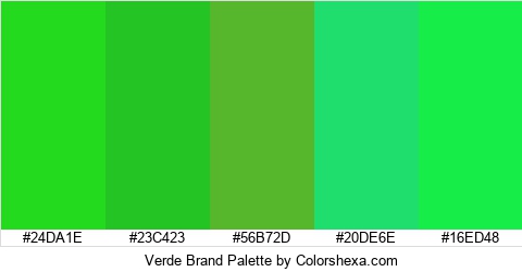 Verde Brand Colors Logo