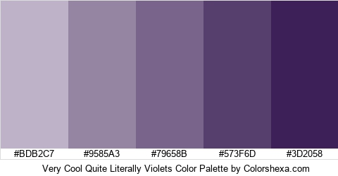 Very Cool Quite Literally Violets Color Colors Logo