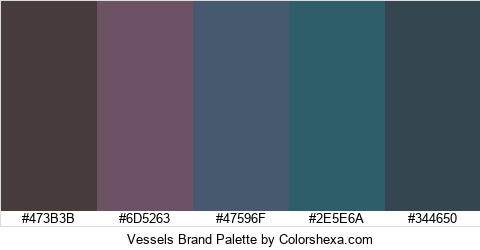 Vessels Brand Colors Logo