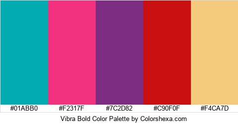 Vibra Bold Color Colors Logo